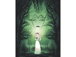 Komar Wandbild Disney Sleeping Beauty Aurora Maleficent 30 cm x 40 cm Grün* Poster