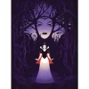 Komar Wandbild Disney Snow White Evil Queen 50 cm x 70 cm Lila