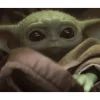 Komar Wandbild Mandalorian The Child Cute Face 40 cm x 30 cm