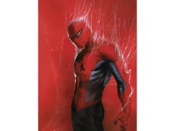 Komar Wandbild Marvel Spider-Man Through the Spider Web 50 cm x 70 cm Rot