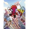 Komar Wandbild Marvel Spider-Man THWIP 50 cm x 70 cm Bunt