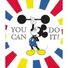 Komar Wandbild Mickey Mouse Do it 40 x 50 cm