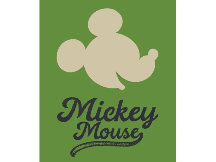 Komar Wandbild Mickey Mouse Lines 40 x 50 cm* Bilder|Poster