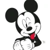 Komar Wandbild Mickey Mouse Lines 30 x 40 cm* Poster
