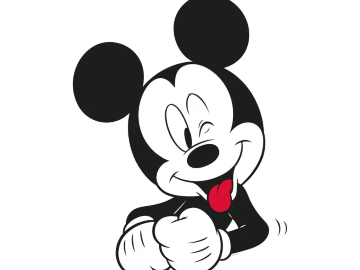 Komar Wandbild Mickey Mouse Lines 30 x 40 cm* Poster