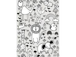 Komar Wandbild Scribble Park 40 x 50 cm