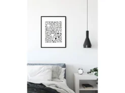 Komar Wandbild Scribble Park 40 x 50 cm