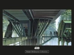 Komar Wandbild Star Wars Dock 40 x 30 cm* Poster