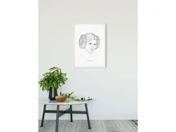 Komar Wandbild Star Wars Leia 50 x 70 cm