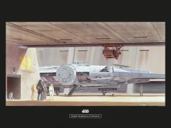 Komar Wandbild Star Wars Hangar 70 x 50 cm