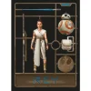 Komar Wandbild Star Wars Toy Rey 50 x 70 cm