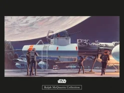 Komar Wandbild Star Wars Hangar 40 x 30 cm* Bilder