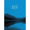 Komar Wandbild Word Lake Blue 50 x 70 cm* Poster