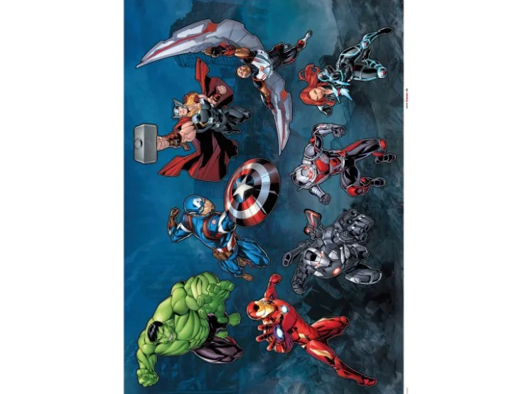 Komar Wandsticker Avengers Crew 30 cm x 30 cm* Wanddekoration