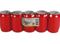 Bolsius Kompositions-Öllicht Nr. 3 Rot 5er-Pack