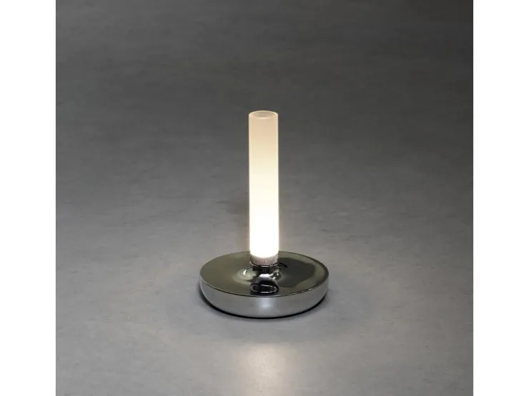 Konstsmide LED-Akku-Vase Biarritz ø 13,5 cm x 20,5 cm* Vasen