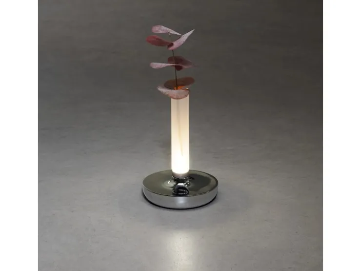 Konstsmide LED-Akku-Vase Biarritz ø 13,5 cm x 20,5 cm* Vasen