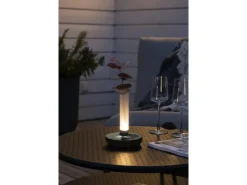 Konstsmide LED-Akku-Vase Biarritz ø 13,5 cm x 20,5 cm* Vasen