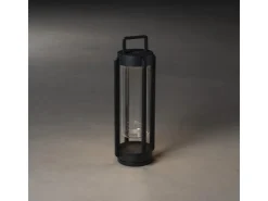 Konstsmide LED-Laterne Otranto Schwarz 44 cm x 15 cm x 15 cm