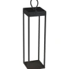 Konstsmide LED-Laterne Ravello Schwarz 50 cm x 15 cm x 15 cm
