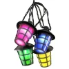 Konstsmide LED-Lichterkette Outdoor 20 Lampions Bunt