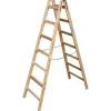 Krause Doppel-Leiter Holz 2 x 7 Sprossen* Leitern