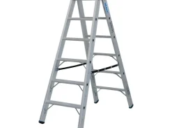 Krause Doppelleiter Stabilo 2 x 6 Stufen 225 kg