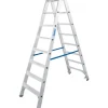Krause Doppelleiter Stabilo 2 x 8 Stufen 190 cm x 60 cm x 160 cm
