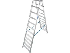 Krause Doppelleiter Stabilo 2 x 12 Stufen 280 cm x 75 cm x 235 cm* Klapptritte