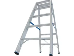 Krause Doppelleiter Stabilo 2 x 5 Stufen 120 cm x 50 cm x 105 cm