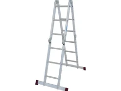 Krause Gelenkleiter Corda 4 x 3 Sprossen und Plattform* Klapptritte