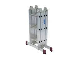 Krause Gelenkleiter Corda 4 x 3 Sprossen und Plattform* Klapptritte
