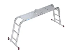 Krause Gelenkleiter Corda 4 x 3 Sprossen und Plattform* Klapptritte