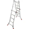 Krause Gelenk-Teleskopleiter TeleMatic 4 x 5 Sprossen 520 cm x 69 cm x 400 cm* Klapptritte