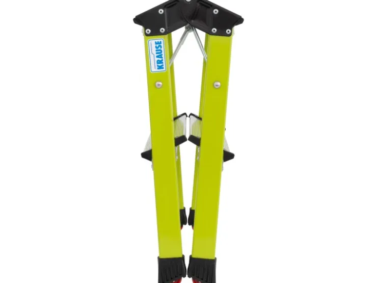 Krause Klapptritt Rolly Fahrbar 2 x 2 Stufen 45 cm x 40 cm x 50 cm* Klapptritte