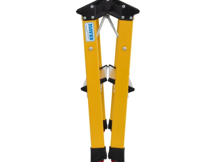 Krause Klapptritt Rolly Fahrbar 2 x 2 Stufen 45 cm x 40 cm x 50 cm