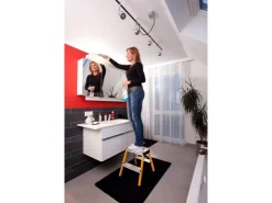 Krause Klapptritt Rolly Fahrbar 2 x 2 Stufen 45 cm x 40 cm x 50 cm