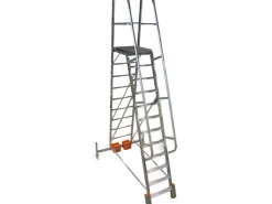 Krause Podestleiter Vario 1365 Stabilo 8 Stufen* Klapptritte