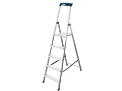 Krause Safety Stufen-Steh-Leiter 5 Stufen* Leitern