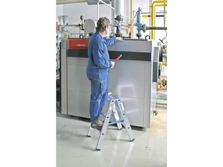 Krause Stabilo Stufen-Doppel-Leiter 2 x 3 Stufen* Leitern
