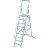 Krause Stehleiter Stabilo mit Großer Plattform 12 Stufen 380 x 111 cm x 240 cm* Klapptritte