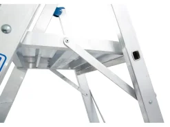 Krause Stehleiter Stabilo mit Großer Plattform 12 Stufen 380 x 111 cm x 240 cm* Klapptritte