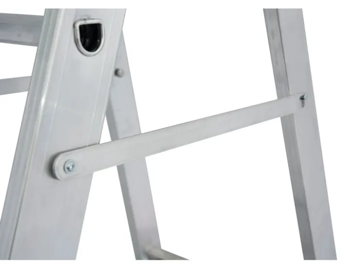 Krause Stehleiter Stabilo mit Großer Plattform 12 Stufen 380 x 111 cm x 240 cm* Klapptritte