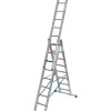 Krause Vielzweckleiter Stabilo +S 3 x 8 Sprossen/Stufen 490 x 97 x 183 cm