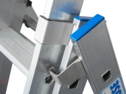 Krause Vielzweckleiter Stabilo +S 3 x 8 Sprossen/Stufen 490 x 97 x 183 cm