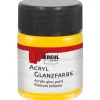 KREUL Acryl Farbe Glänzend Sonnengelb 50 ml* Bastelfarben