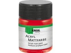 KREUL Acryl Farbe Matt Dunkelrot 50 ml