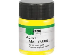 KREUL Acryl Farbe Matt Gelb 50 ml