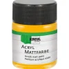 KREUL Acryl Farbe Matt Goldgelb 50 ml