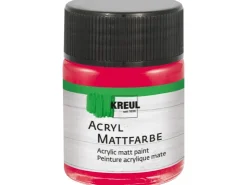 KREUL Acryl Farbe Matt Karmin 50 ml* Bastelzubehör|Bastelfarben